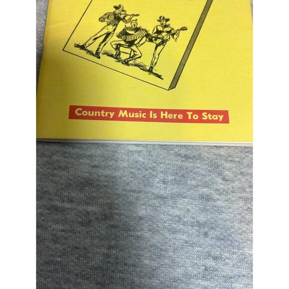 Country Music Picture Album & Information Encyclopedia Book Paperback 1960s - Picture 2 of 6
